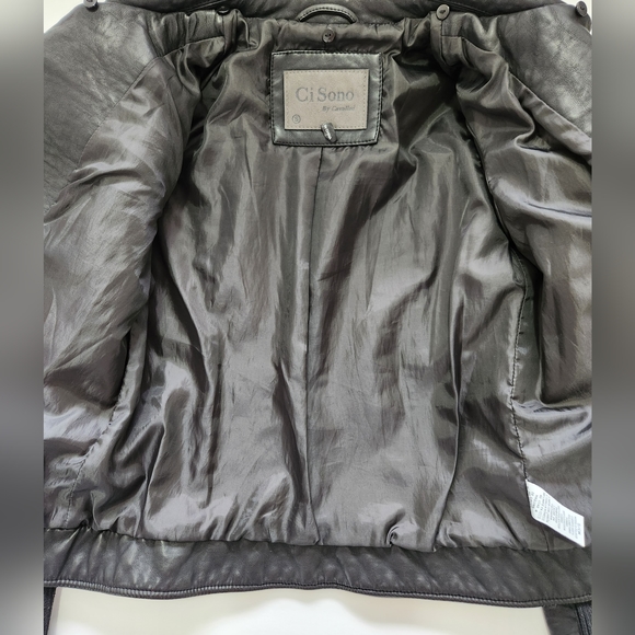 Womens leather jacket - Picture 3 of 9